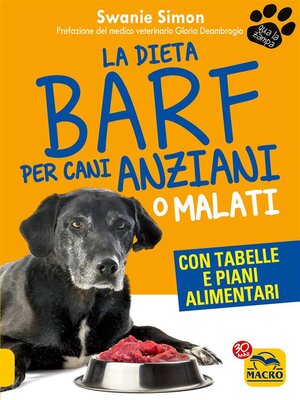 cover image of La Dieta Barf per Cani Anziani o Malati